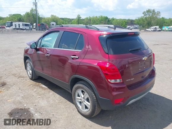 2017 Chevrolet Trax LT z VIN 3GNCJPSB2HL232848, wystawiony jako IAAI lot #42181512 z przebiegiem 28 597 mil mil oraz . Historia ofert i sprzedaży dostępna na DreamBid. Obrazek 3.