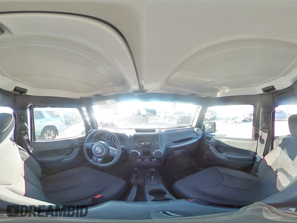 2018 Jeep Wrangler JK Unlimited Sport with VIN 1C4BJWDG9JL834963, listed as a Copart auction lot 83108454 with 22,298 mi miles and Salvage Title. Bid and sale history available at carsss.com. Image 14.