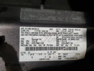 2013 Ford C-Max Energi SEL with VIN 1FADP5CU6DL525230, listed as a Copart auction lot 48048645 with 234,249 mi miles and Salvage Title. Bid and sale history available at carsss.com. Image 14.