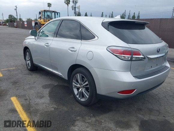 2015 Lexus RX 450h with VIN 2T2ZB1BA1FC002346, listed as a IAAI auction lot 42086141 with 160,775 mi miles and . Bid and sale history available at DreamBid. Image 3.