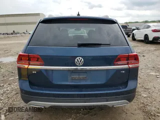 2018 Volkswagen Atlas SE with VIN 1V2DP2CA1JC592679, listed as a Copart auction lot 54727595 with 143,310 mi miles and Salvage title. Bid and sale history available at DreamBid. Image 6.