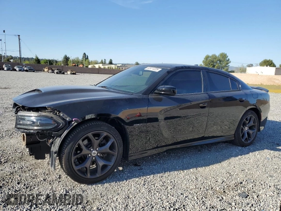 2019 Dodge Charger R/T z VIN 2C3CDXCT7KH508274, wystawiony jako Copart lot #52411225 z przebiegiem 50 795 mil mil oraz Szkoda całkowita • Salvage title. Historia ofert i sprzedaży dostępna na DreamBid. Obrazek 1.