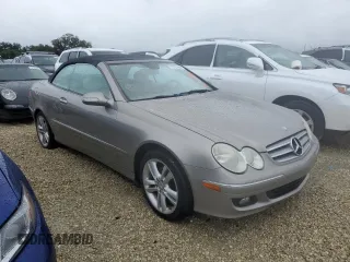 2007 Mercedes-Benz CLK 350 with VIN WDBTK56F17T085468, listed as a Copart auction lot 73727684 with Not Provided miles and Non Repairable. Bid and sale history available at DreamBid. Image 4.