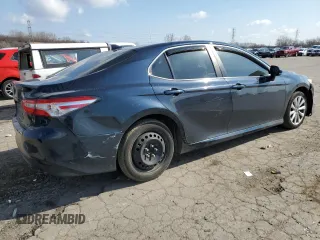 2020 Toyota Camry LE with VIN 4T1C11AK6LU872658, listed as a Copart auction lot 52372315 with 110,230 mi miles and Clean Title. Bid and sale history available at carsss.com. Image 3.
