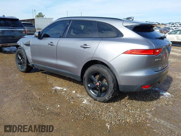 2020 Jaguar F-Pace 25t Premium with VIN SADCJ2FX7LA630157, listed as a IAAI auction lot 41410660 with 58,972 mi miles and . Bid and sale history available at DreamBid. Image 3.