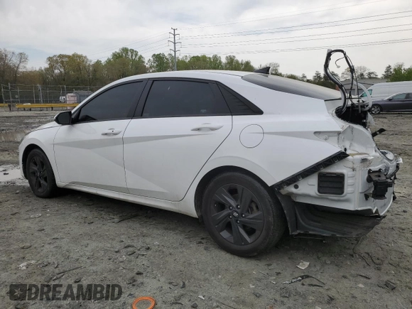 2023 Hyundai Elantra SEL with VIN 5NPLM4AG1PH113408, listed as a Copart auction lot 52972115 with 21,610 mi miles and Salvage Title. Bid and sale history available at DreamBid. Image 2.