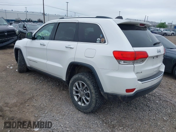 2016 Jeep Grand Cherokee Limited with VIN 1C4RJFBG8GC304073, listed as a IAAI auction lot 42535680 with 57,550 mi miles and . Bid and sale history available at DreamBid. Image 2.
