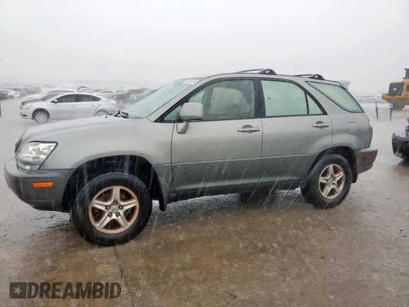 2003 Lexus RX 300 with VIN JTJGF10U430163094, listed as a Copart auction lot 55851845 with 148,126 mi miles and Salvage title. Bid and sale history available at DreamBid. Image 1.