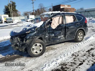 2016 Honda CR-V LX with VIN 2HKRM4H35GH600835, listed as a Copart auction lot 43611005 with Not Provided miles and Non Repairable. Bid and sale history available at DreamBid. Image 1.