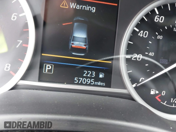 2019 Nissan Sentra SV with VIN 3N1AB7AP4KY445114, listed as a IAAI auction lot 41631664 with 57,095 mi miles and . Bid and sale history available at DreamBid. Image 15.