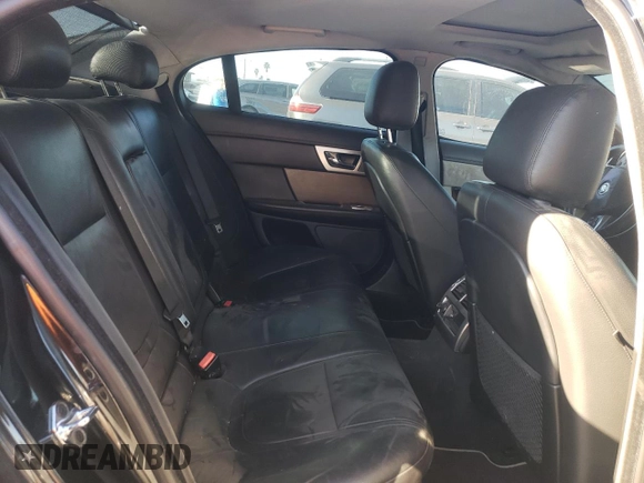 2013 Jaguar XF I4 RWD with VIN SAJWA0ES8DPS96255, listed as a Copart auction lot 42447285 with 0 mi miles and Salvage Title. Bid and sale history available at carsss.com. Image 10.