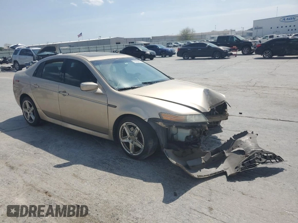 2006 Acura TL with VIN 19UUA66226A035850, listed as a Copart auction lot 51010495 with 0 mi miles and Salvage Title. Bid and sale history available at carsss.com. Image 4.