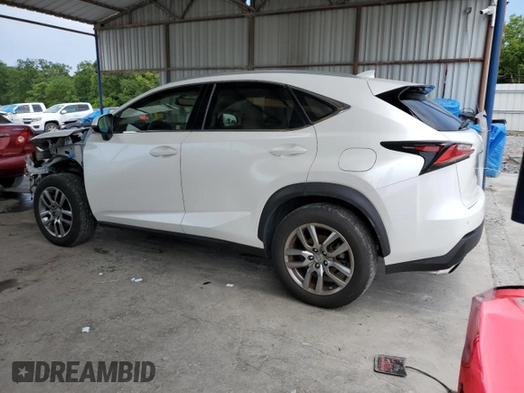 2016 Lexus NX 200t with VIN JTJBARBZ9G2072753, listed as a Copart auction lot 62643065 with 82,264 mi miles and Salvage title. Bid and sale history available at DreamBid. Image 2.