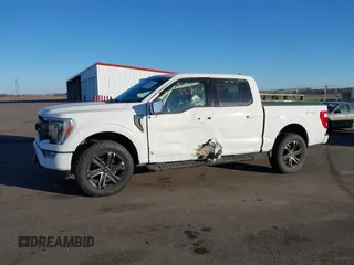 2021 Ford F-150 XL with VIN 1FTFW1E52MFA96820, listed as a IAAI auction lot 41420826 with 25,295 mi miles. Bid and sale history available at carsss.com. Image 14.