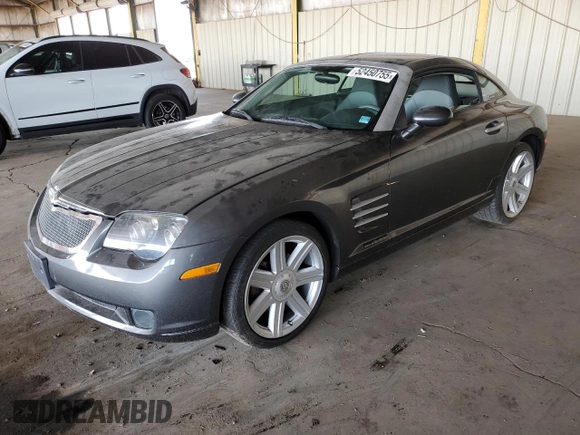 2005 Chrysler Crossfire Limited z VIN 1C3AN69L75X035501, wystawiony jako Copart lot #52450755 z przebiegiem 71 051 mil mil oraz Tytuł czysty. Historia ofert i sprzedaży dostępna na DreamBid. Obrazek 1.