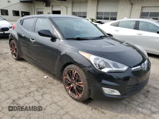 2014 Hyundai Veloster RE:FLEX with VIN KMHTC6AD3EU214291, listed as a Copart auction lot 54529665 with 102,879 mi miles and Clean title. Bid and sale history available at DreamBid. Image 4.