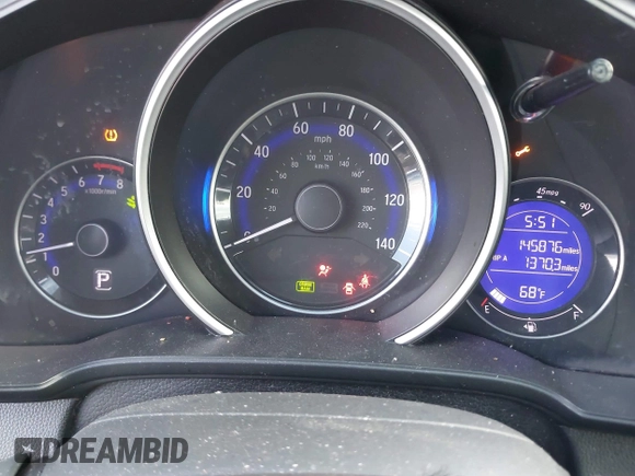 2015 Honda Fit LX with VIN 3HGGK5H5XFM719477, listed as a IAAI auction lot 41671194 with 145,876 mi miles. Bid and sale history available at carsss.com. Image 7.