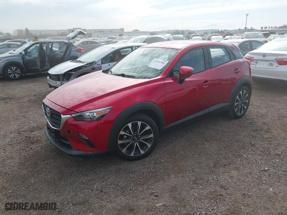 2019 Mazda CX-3 Touring with VIN JM1DKDC73K0420267, listed as a IAAI auction lot 41691386 with NaN miles. Bid and sale history available at carsss.com. Image 17.
