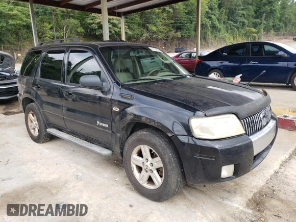 2007 Mercury Mariner with VIN 4M2CU39H97KJ03132, listed as a Copart auction lot 61134654 with 263,005 mi miles and Salvage title. Bid and sale history available at DreamBid. Image 4.