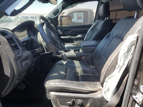 2020 Ram 1500 Limited with VIN 1C6SRFHT7LN382736, listed as a Copart auction lot 47608955 with 100,041 mi miles and Salvage Title. Bid and sale history available at carsss.com. Image 7.