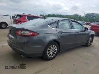2016 Ford Fusion S with VIN 1FA6P0G70G5133272, listed as a Copart auction lot 59923945 with 76,994 mi miles and Salvage title. Bid and sale history available at DreamBid. Image 3.