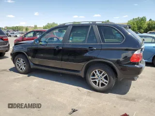 2004 BMW X5 3.0i with VIN 5UXFA13594LU34716, listed as a Copart auction lot 62934654 with 166,996 mi miles and Salvage Title. Bid and sale history available at carsss.com. Image 2.