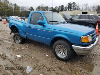 1993 Ford Ranger Splash with VIN 1FTCR10A8PPB07154, listed as a Copart auction lot 44453725 with 29,419 mi miles and Salvage title. Bid and sale history available at DreamBid. Image 4.