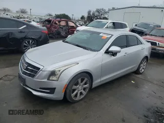 2015 Cadillac ATS Sedan Luxury RWD with VIN 1G6AB5RA7F0108358, listed as a Copart auction lot 43297845 with 180,169 mi miles and Clean Title. Bid and sale history available at carsss.com. Image 1.
