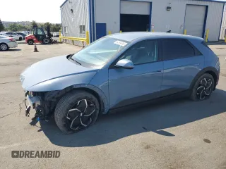 2024 Hyundai Ioniq 5 SEL with VIN KM8KN4DE7RU325656, listed as a Copart auction lot 64594885 with 9,363 mi miles and Salvage title. Bid and sale history available at DreamBid. Image 1.