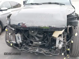 2023 Land Rover Defender X-Dynamic SE with VIN SALE2EEU9P2170194, listed as a IAAI auction lot 42402794 with 22,943 mi miles and . Bid and sale history available at DreamBid. Image 6.