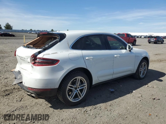 2017 Porsche Macan S with VIN WP1AB2A59HLB14284, listed as a Copart auction lot 55497805 with 99,565 mi miles and Salvage Title. Bid and sale history available at DreamBid. Image 3.