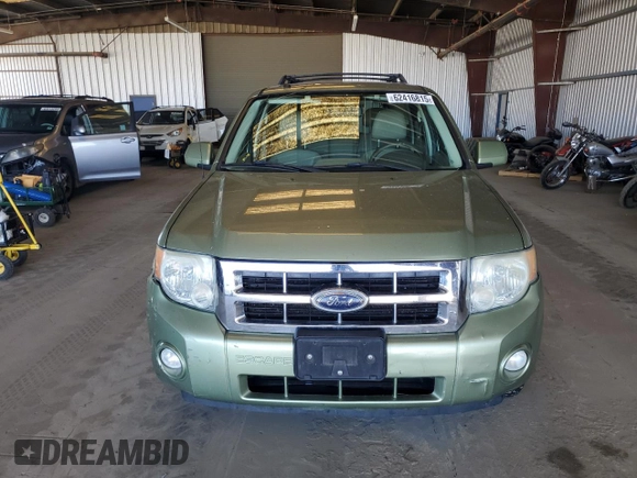2008 Ford Escape Hybrid with VIN 1FMCU59H88KE09091, listed as a Copart auction lot 62416815 with 224,614 mi miles and Salvage title. Bid and sale history available at DreamBid. Image 5.