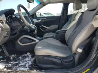 2012 Hyundai Veloster w/Gray Int with VIN KMHTC6AD1CU053050, listed as a Copart auction lot 44810925 with 152,962 mi miles and Clean title. Bid and sale history available at DreamBid. Image 7.