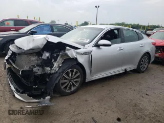 2019 Kia Optima LX with VIN 5XXGT4L30KG360938, listed as a Copart auction lot 58866575 with Not provided miles and Salvage title. Bid and sale history available at DreamBid. Image 1.