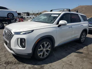 2021 Hyundai Palisade SEL z VIN KM8R44HE7MU222869, wystawiony jako Copart lot #58271175 z przebiegiem 84 943 mil mil oraz Szkoda całkowita • Salvage title. Historia ofert i sprzedaży dostępna na DreamBid. Obrazek 1.