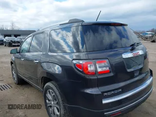 2015 GMC Acadia SLT with VIN 1GKKVRKDXFJ385556, listed as a IAAI auction lot 41844438 with 92,691 mi miles. Bid and sale history available at carsss.com. Image 3.