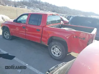 2004 Dodge Dakota Sport with VIN 1D7HG38KX4S735459, listed as a IAAI auction lot 41402108 with 262,730 mi miles. Bid and sale history available at carsss.com. Image 3.