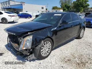 2010 Cadillac CTS with VIN 1G6DA5EG3A0128772, listed as a Copart auction lot 47288265 with 50,808 mi miles and Salvage Title. Bid and sale history available at DreamBid. Image 1.