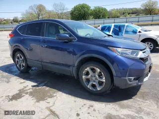 2017 Honda CR-V EX-L with VIN 5J6RW2H88HL019525, listed as a Copart auction lot 52485235 with 84,943 mi miles and Non Repairable. Bid and sale history available at carsss.com. Image 4.