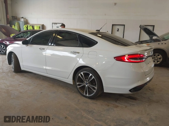 2017 Ford Fusion Titanium with VIN 3FA6P0D9XHR136815, listed as a IAAI auction lot 42596651 with 109,608 mi miles and . Bid and sale history available at DreamBid. Image 3.