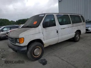 2003 Ford Econoline Passenger XL with VIN 1FBSS31L83HB63003, listed as a Copart auction lot 63687075 with 199,786 mi miles and Clean title. Bid and sale history available at DreamBid. Image 1.