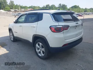 2020 Jeep Compass Latitude with VIN 3C4NJDBB4LT127947, listed as a IAAI auction lot 41968169 with 18,753 mi miles and . Bid and sale history available at DreamBid. Image 3.
