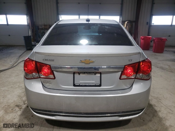 2015 Chevrolet Cruze LT with VIN 1G1PE5SB7F7125646, listed as a Copart auction lot 42486305 with 192,246 mi miles and Salvage Title. Bid and sale history available at carsss.com. Image 6.