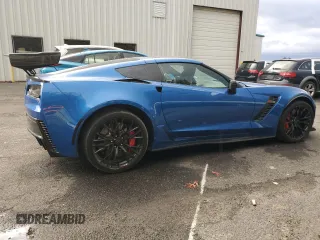 2016 Chevrolet Corvette Z06 3LZ with VIN 1G1YU2D63G5603029, listed as a Copart auction lot 69495914 with 0 mi miles and Salvage Title. Bid and sale history available at carsss.com. Image 3.