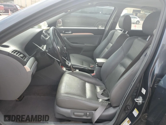 2004 Acura TSX with VIN JH4CL958X4C019911, listed as a Copart auction lot 80004904 with Not provided miles and Salvage title. Bid and sale history available at DreamBid. Image 7.