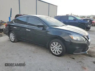 2019 Nissan Sentra S with VIN 3N1AB7AP2KY456886, listed as a Copart auction lot 57873635 with 89,025 mi miles and Salvage title. Bid and sale history available at DreamBid. Image 4.