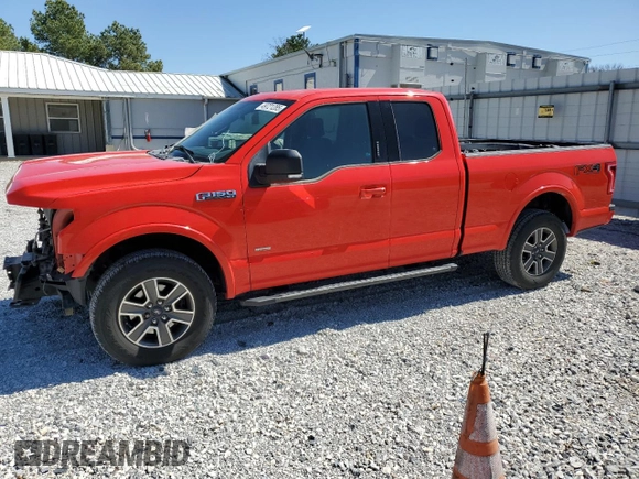 2017 Ford F-150 XL with VIN 1FTEX1EP0HKC31624, listed as a Copart auction lot 49721285 with 118,343 mi miles and Salvage Title. Bid and sale history available at carsss.com. Image 1.