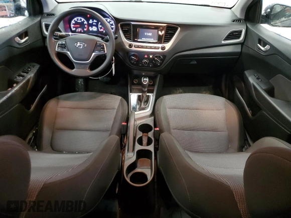 2018 Hyundai Accent SEL with VIN 3KPC24A31JE005806, listed as a Copart auction lot 40183554 with 96,002 mi miles. Bid and sale history available at carsss.com. Image 8.