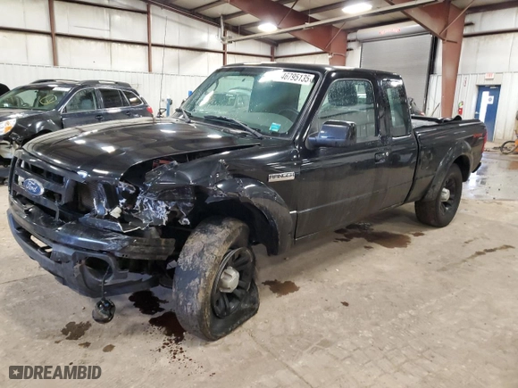 2011 Ford Ranger XLT with VIN 1FTLR4FE4BPB11948, listed as a Copart auction lot 46795135 with 118,109 mi miles and Clean Title. Bid and sale history available at carsss.com. Image 1.