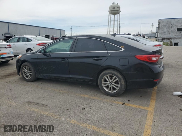 2017 Hyundai Sonata 2.4L with VIN 5NPE24AF6HH488766, listed as a Copart auction lot 55162855 with 134,099 mi miles and Clean Title. Bid and sale history available at DreamBid. Image 2.